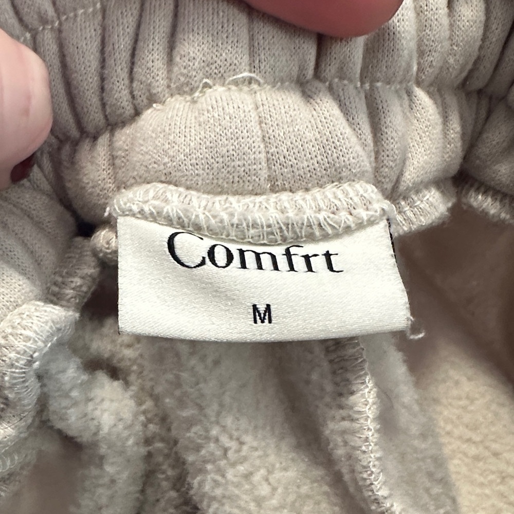 Comfrt Tan Joggers for Women - Picture 2 of 3